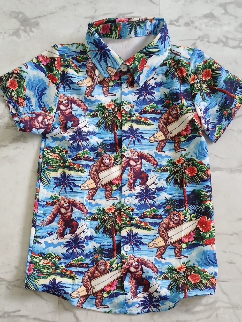 Boys Sasquatch Surfer Shirt